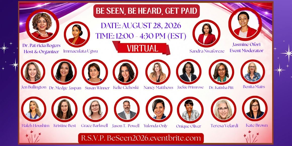 🌟Be Seen – Be Heard – Get Paid🌟